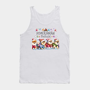 Pomeranian Parade Tank Top